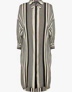 Pirates Buttoned Shirt Dress - Stripe