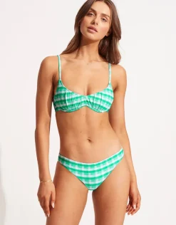 Portofino Sweetheart Underwire Bikini Top - Jade