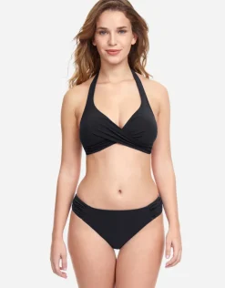 Profile Tutti Frutti Halter Bikini Top - Black