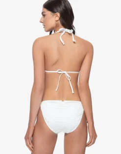 Pure Detail Tri Bikini Top - White