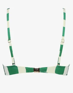 Radiance Underwired Bikini Top - White and Clover