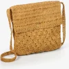 Raffia Shoulder Bag - Natural