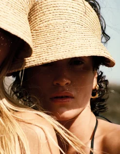 Raffia Visor