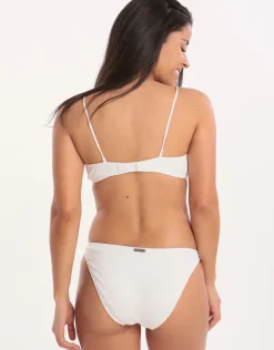 Retro Purity Bikini Bottom - White