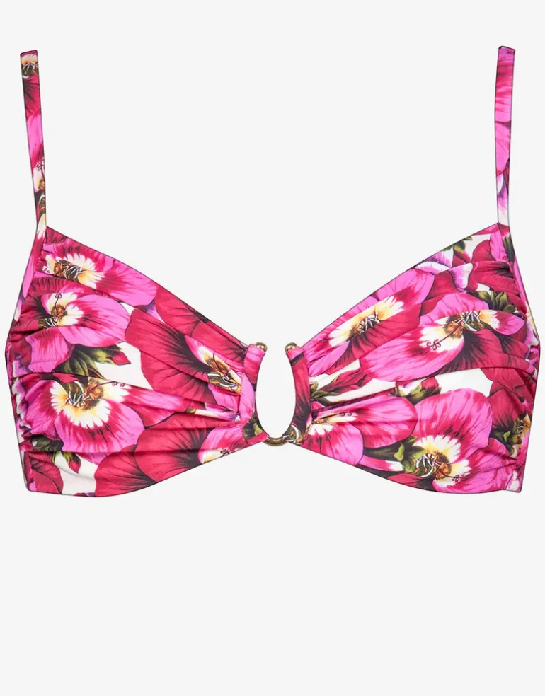 Revelation Underwired Bikini Top - Pansy Pink