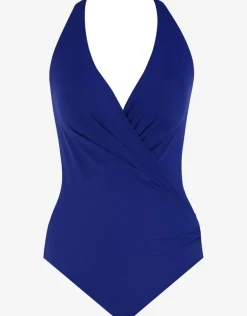 Rock Solid Wrapsody Swimsuit - Azul