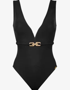 Sailor Luxe Plunge Swimsuit