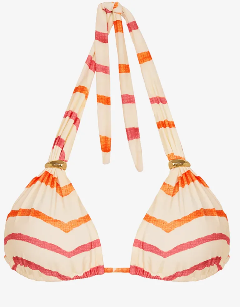 Sandstone Bia Tube Bikini Top - Print