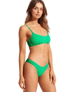 Sea Dive High Cut Bikini Pant - Jade