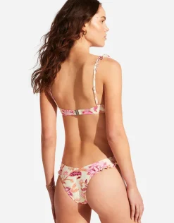Silk Road High Cut Rio Bikini Pant - Pink
