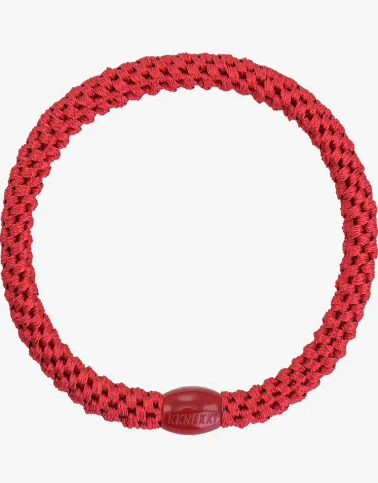Slim Hair Tie - Red