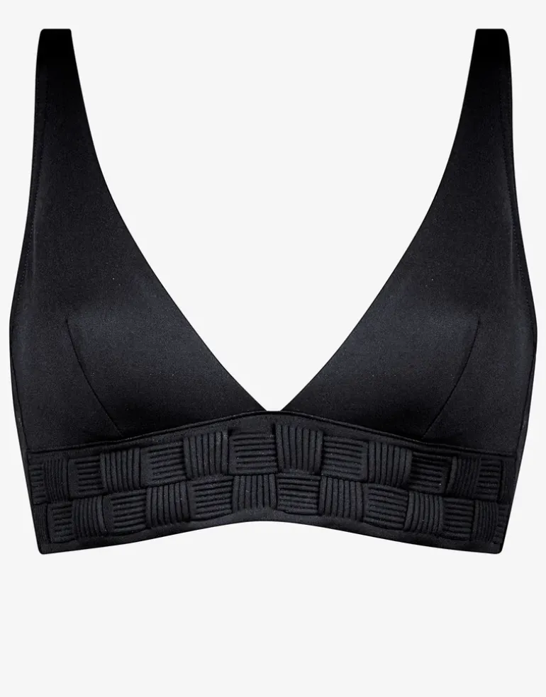 Softline Bikini Top - Black