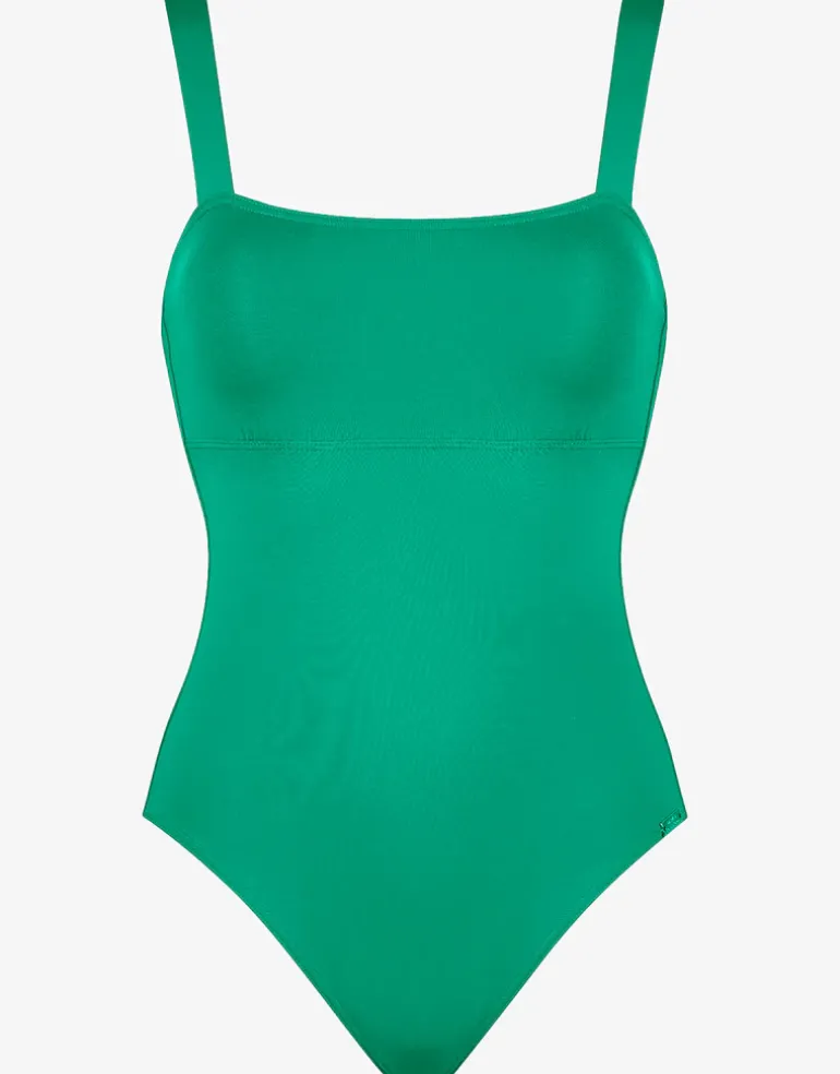 Softline Square-Shaped Swimsuit - Verdant