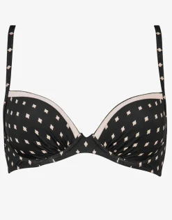 Soul Spots Underwired Bikini Top - Black