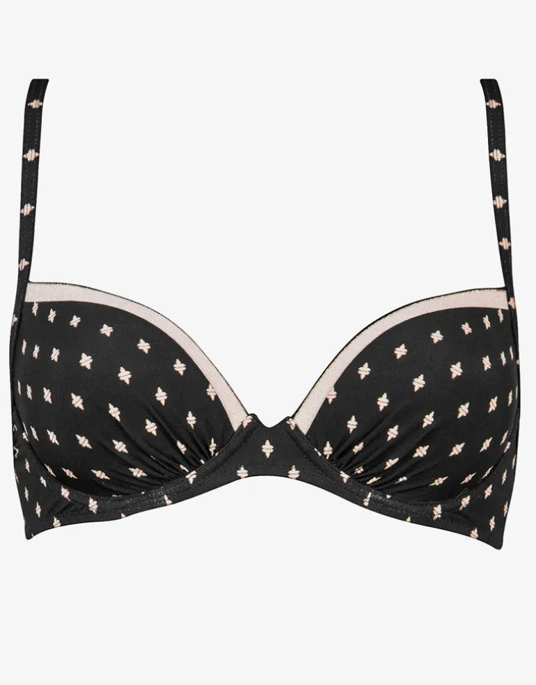 Soul Spots Underwired Bikini Top - Black