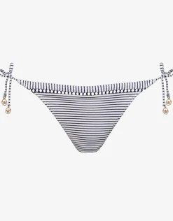 Strawberry Kiss Brazilian Pant - White Night Blue