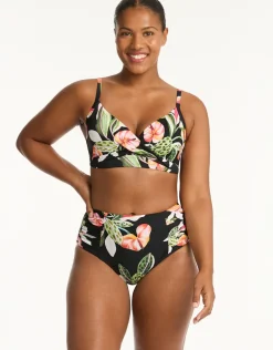 Sundown Twist Front DD/E Bikini Top