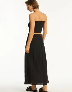 Sunset Beach Skirt - Black