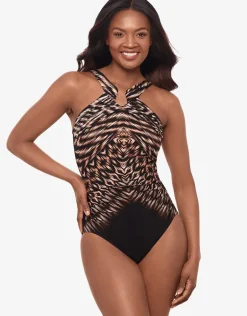 Topkapi Aphrodite Swimsuit - Black Multi