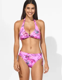 Tropic Radiance Adjustable Bikini Pant - Electric Pink