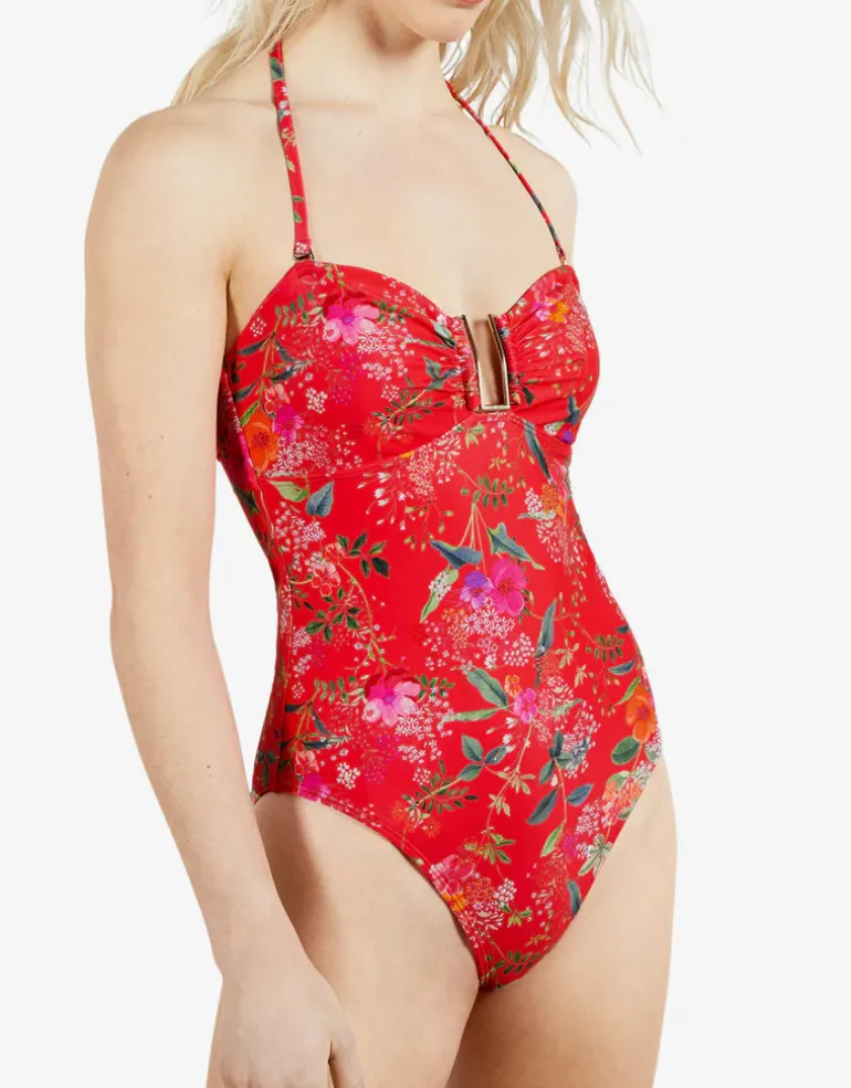 Yuliiaa U Bar Bandeau Swimsuit