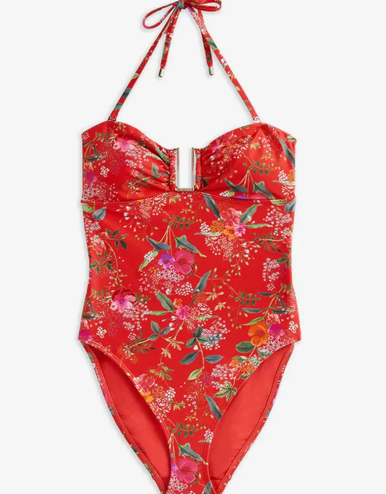 Yuliiaa U Bar Bandeau Swimsuit